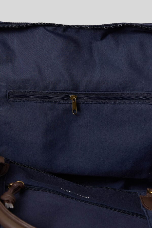 Silbon Bolsa de viaje silbon clasica azul marino Azul marino