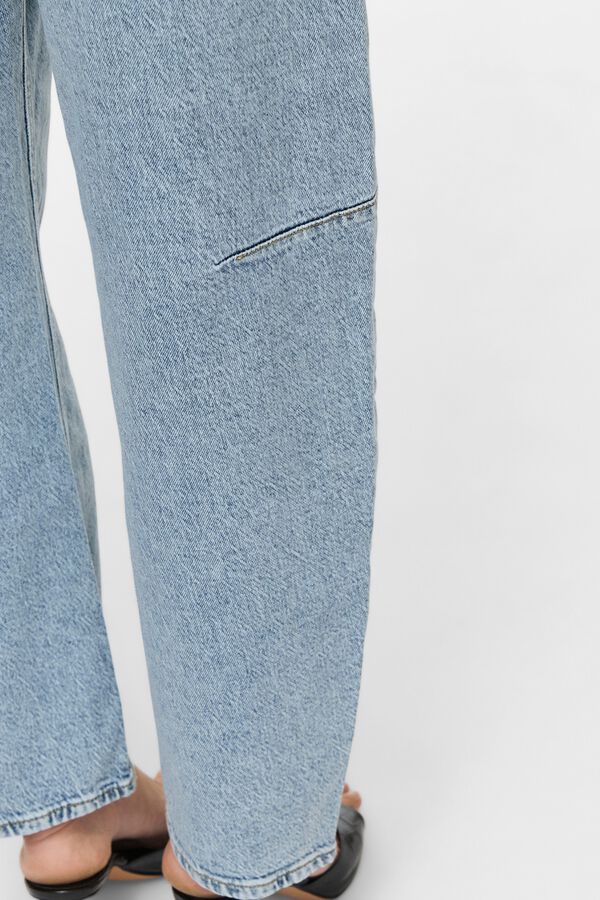 Vila Jeans barrel fit Azul