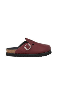 Genuins Zueco piel hebilla ajustable