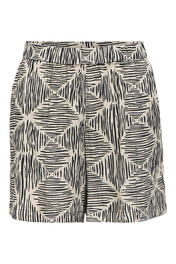 Object Cal&ccedil;&otilde;es de cintura alta estampados Tostado