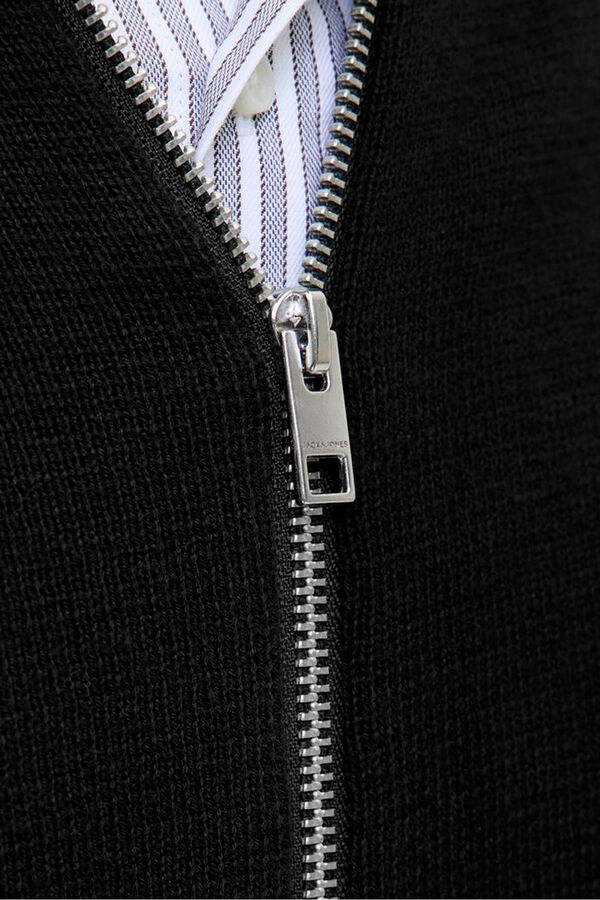 Jack & Jones Casaco de malha de malha estruturada Preto