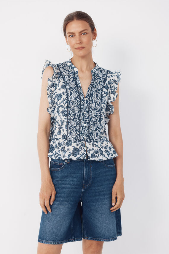 Blusa volante