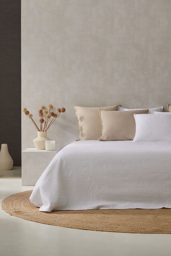 Cortefiel White Aruba Bedspread cama 135-140 cm White