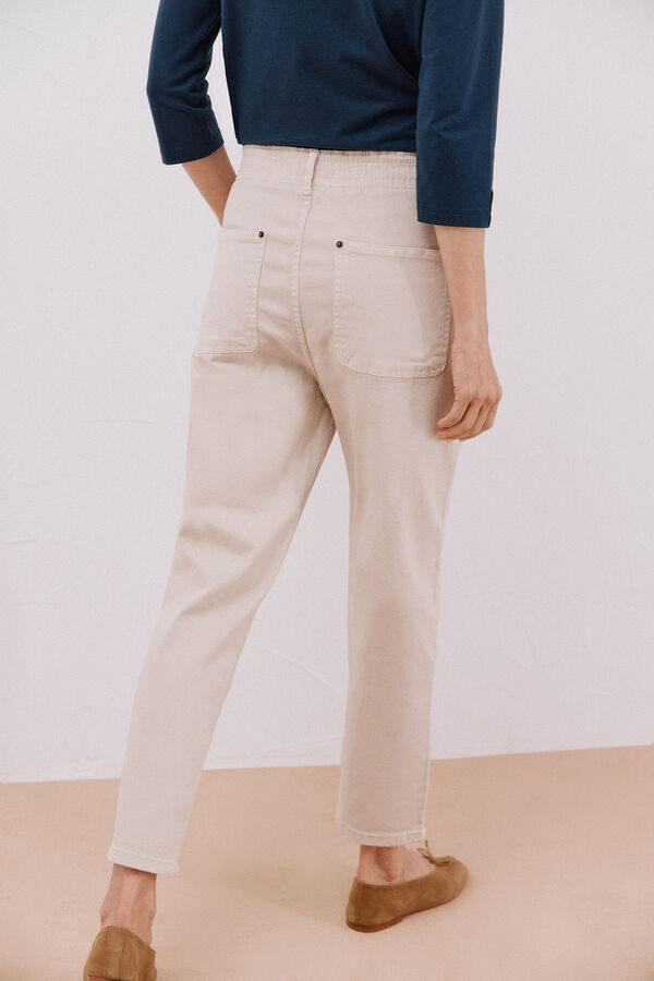 Cortefiel Easy fit jeans  Ivory