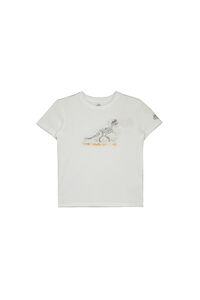 Cortefiel Jurassic Park T-shirt for boys White
