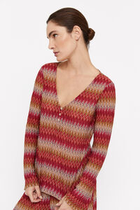 Cortefiel Multicolour printed jersey-knit top Multicolour