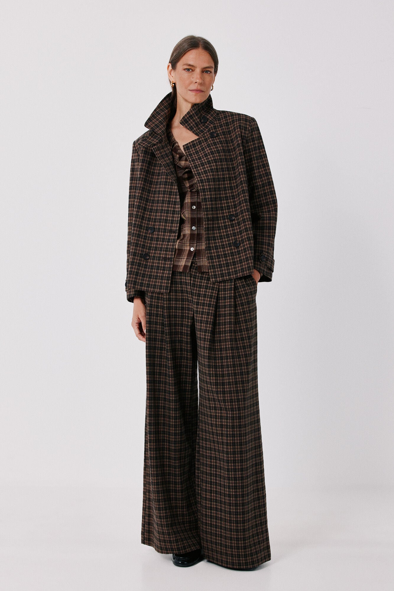 Cortefiel Plaid jacket