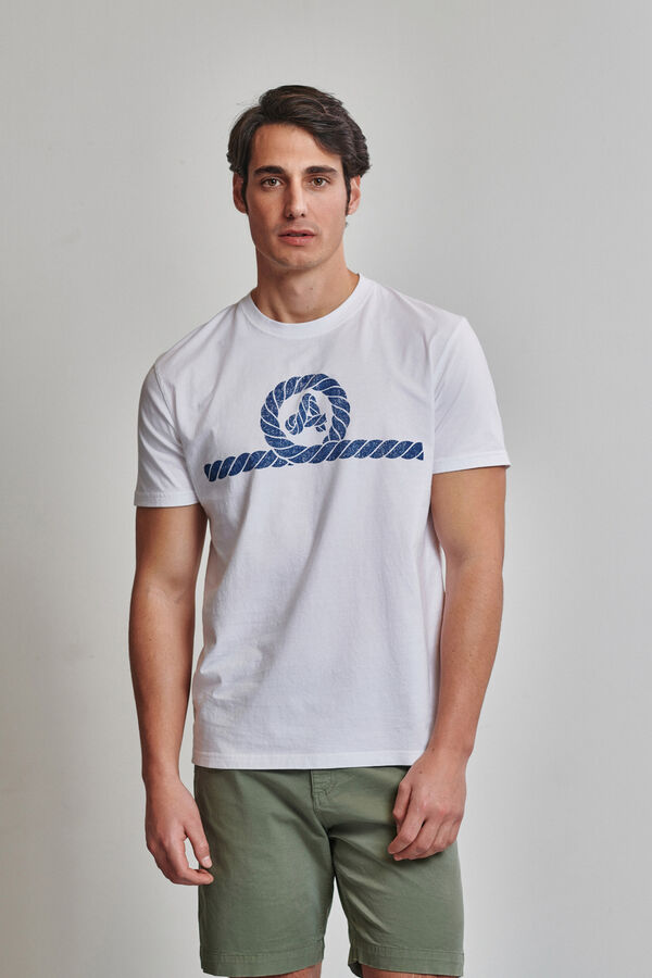 Amarras Camiseta Leeward Branco