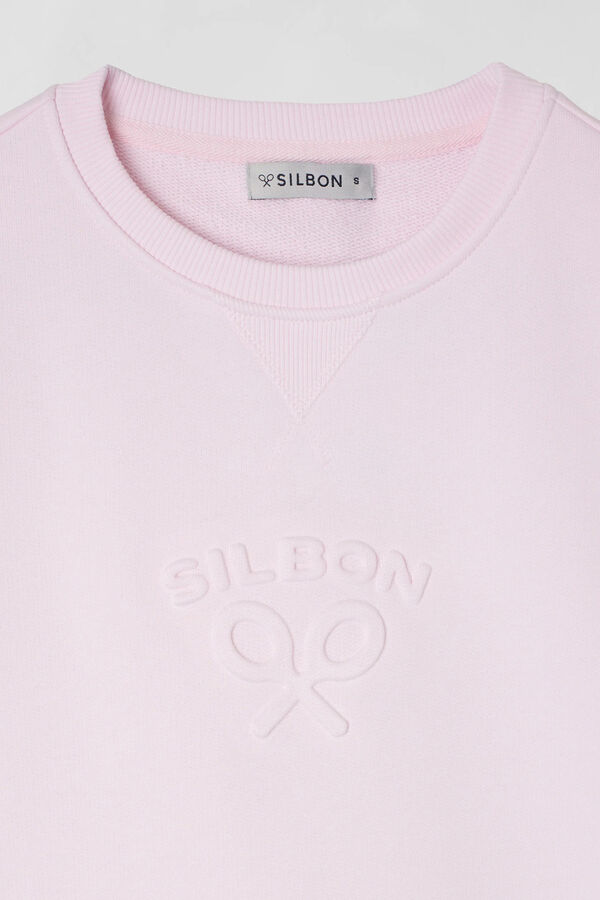 Silbon Classic sweatshirt Pink