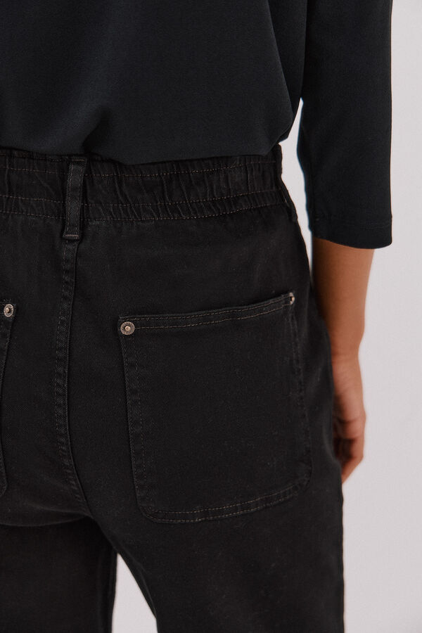 Cortefiel Easy fit jeans  Black