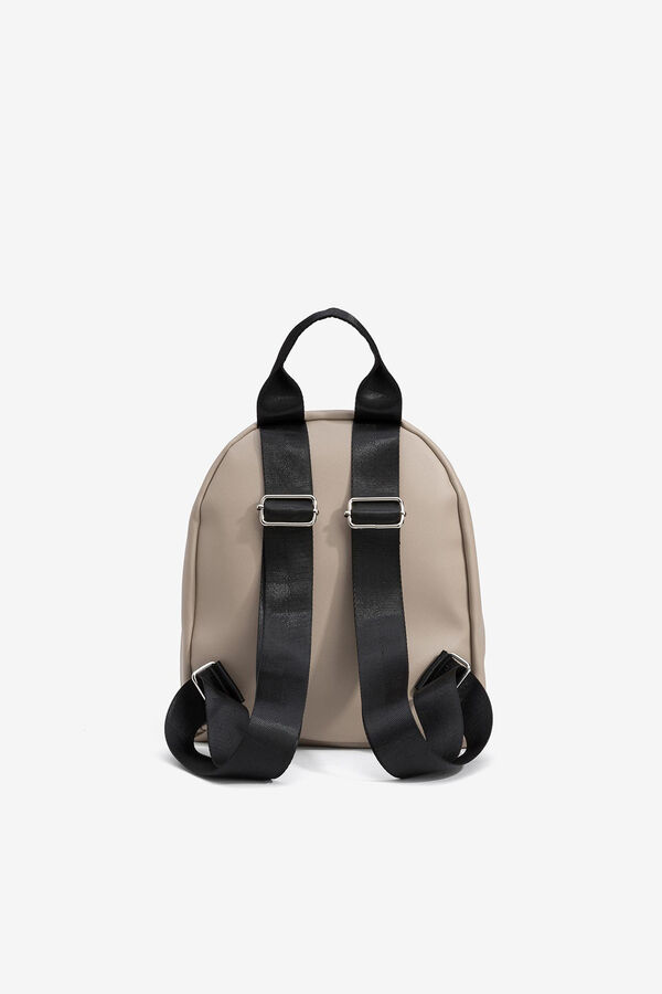 Vilanova Mochila de pele sint&eacute;tico Tostado