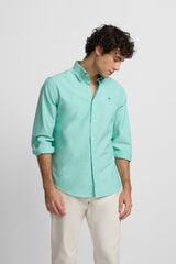 Silbon Camisa esportiva oxford Verde