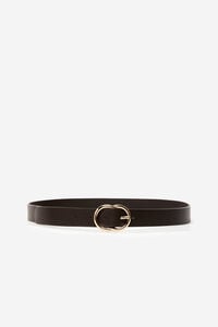 Cortefiel Basic double buckle belt