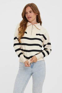 Vero Moda Camisola de manga comprida com fecho-éclair