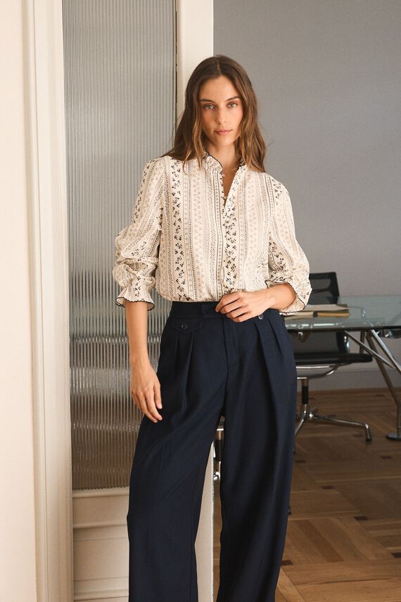 Camisa flores Dena