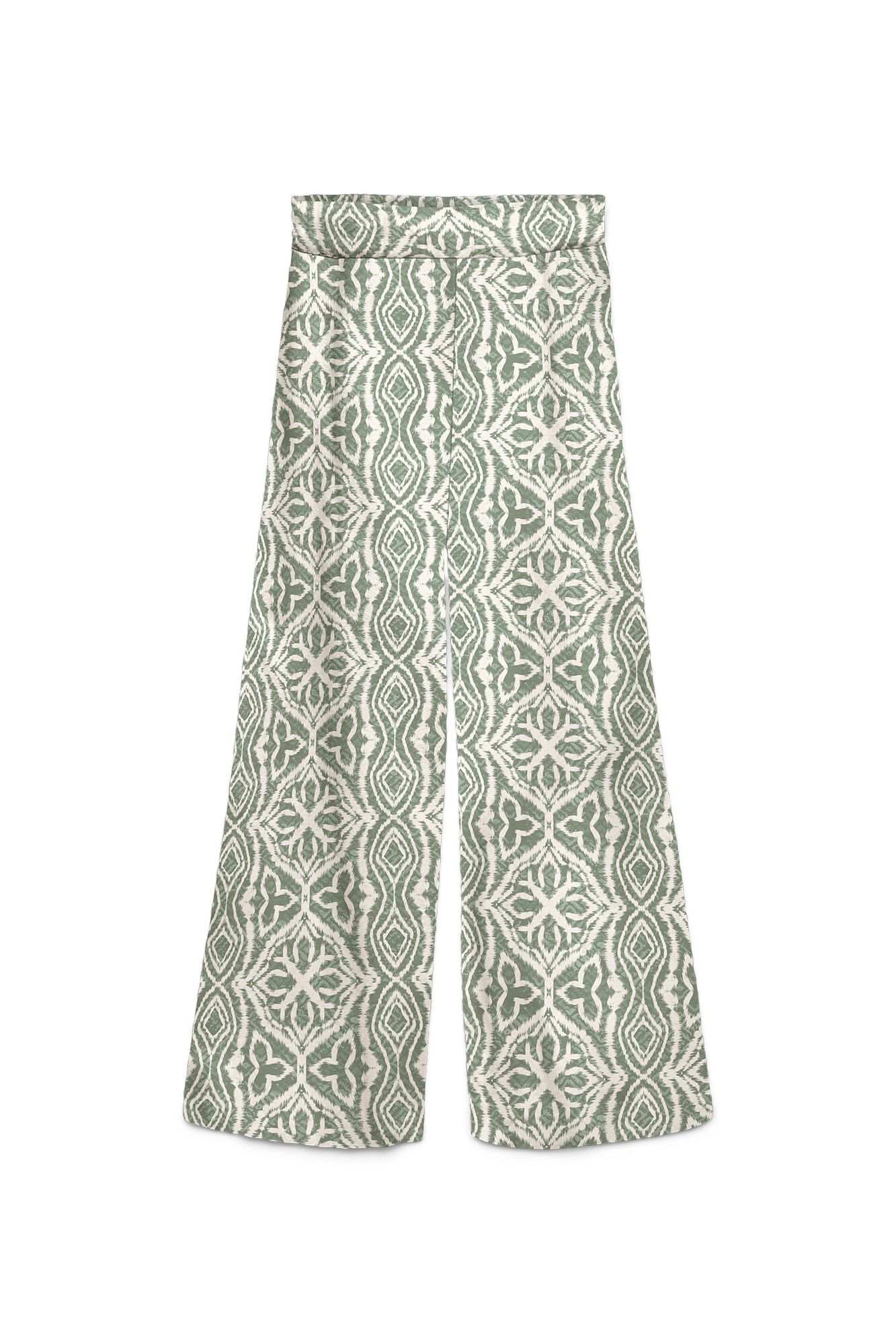 Vero Moda Cal&ccedil;a fluida com cintura el&aacute;stica