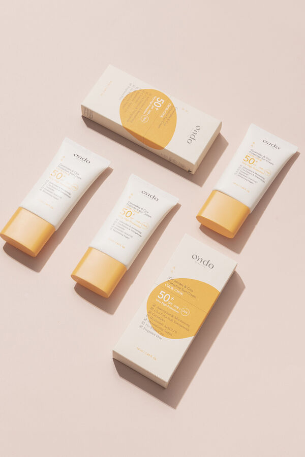 Ondo beauty 36.5 Protective sun cream with ceramides and cica Nude