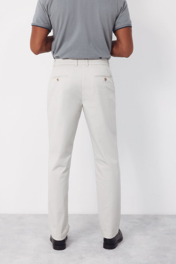 Cortefiel Chinese tapered tongs Ivory