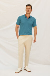 Cortefiel Basic piqué polo shirt