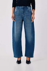 Cortefiel Barrel jeans Blue