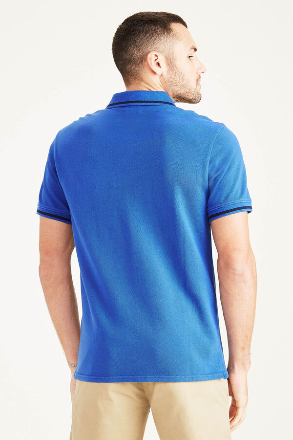 Cortefiel Dockers polo shirt Blue