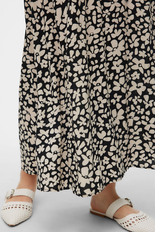 Vero Moda Falda larga fluida Negro