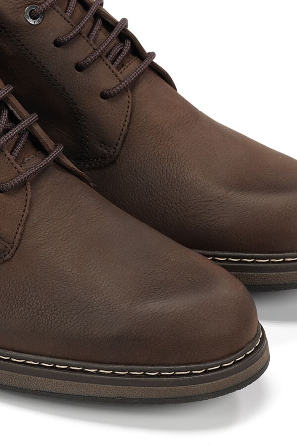 Fluchos Botim Truman para homem Castanho