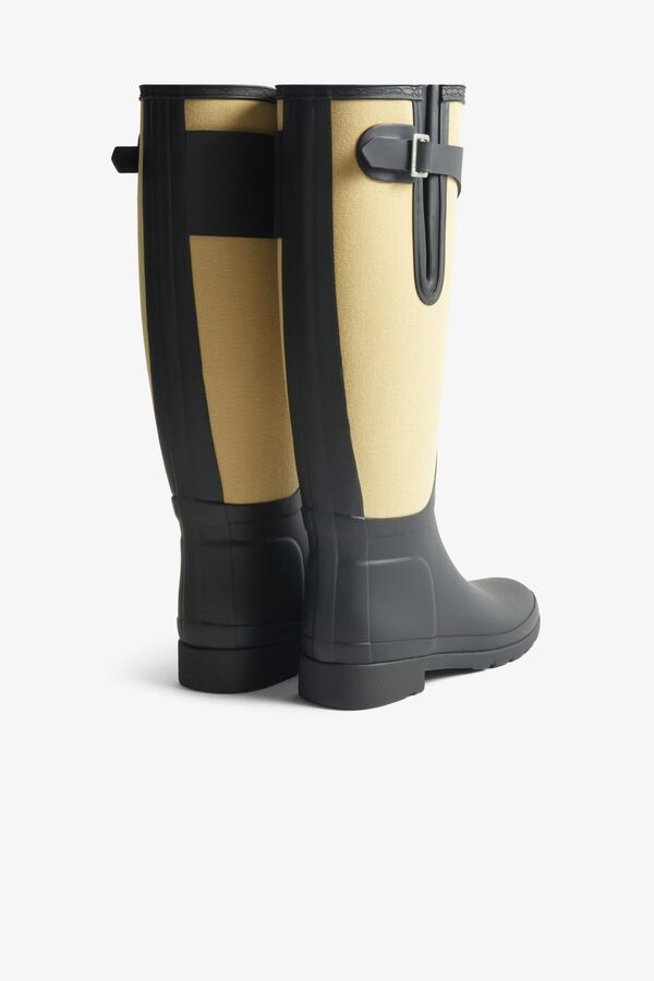 Hunter Bota refined tall canvas Negro