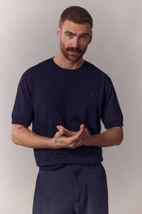 OOTO T-shirt camisola premium manga curta em algod&atilde;o