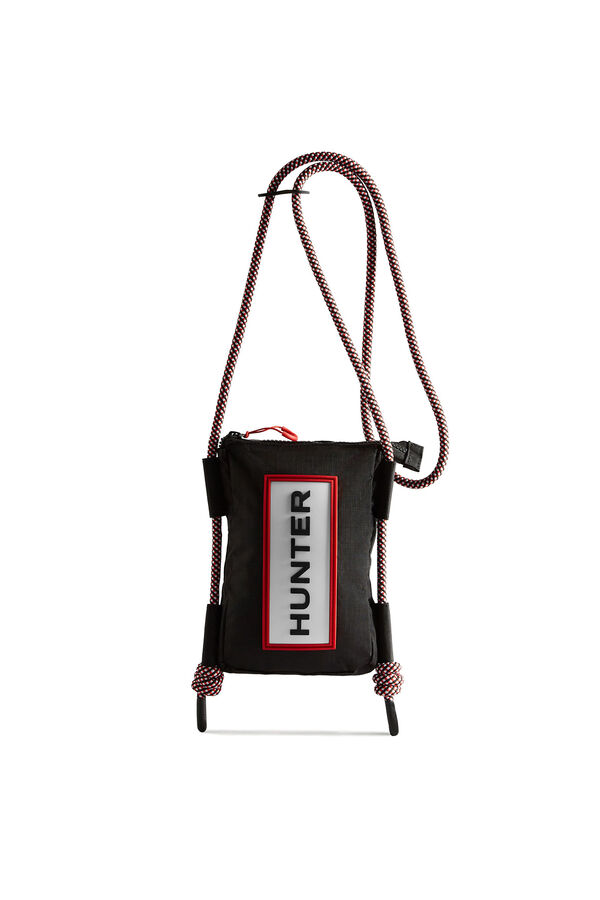 Hunter Logo Traveller phone pouch Black