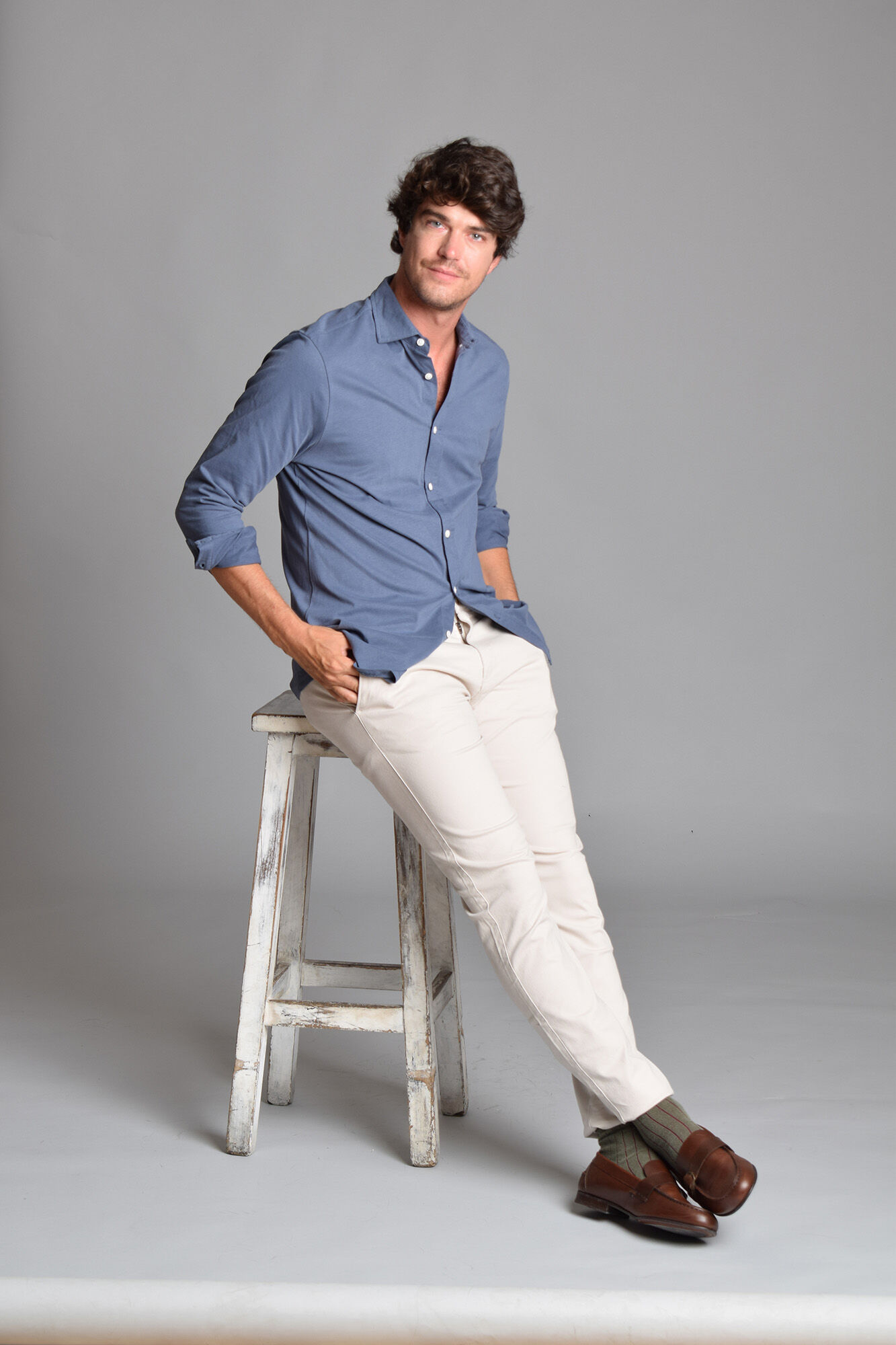 Camisa Algodon Lavada Camisas de hombre Cortefiel
