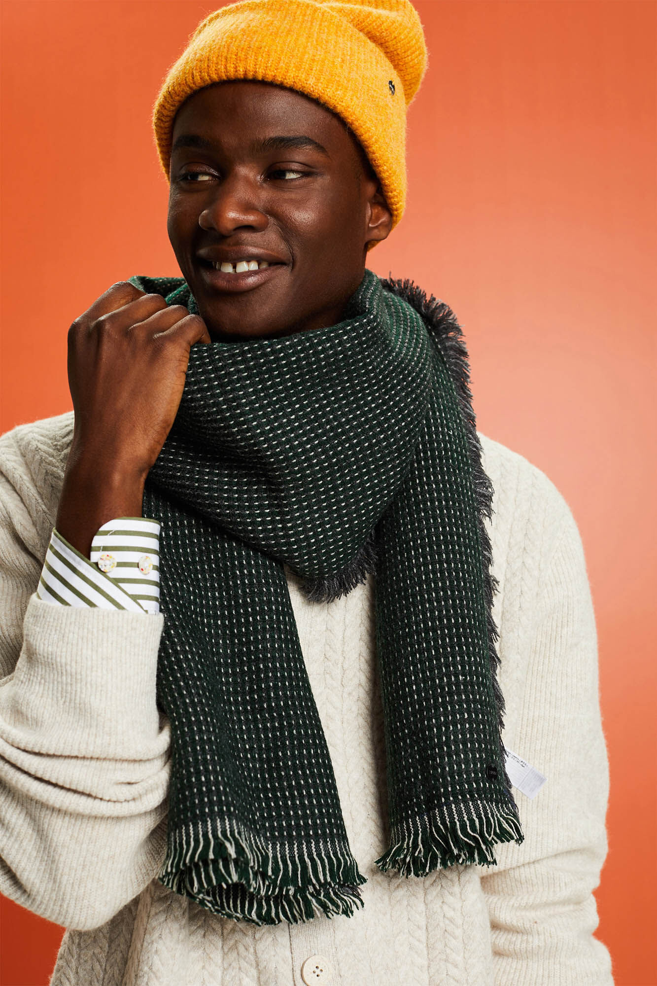 Zara hot sale scarf mens