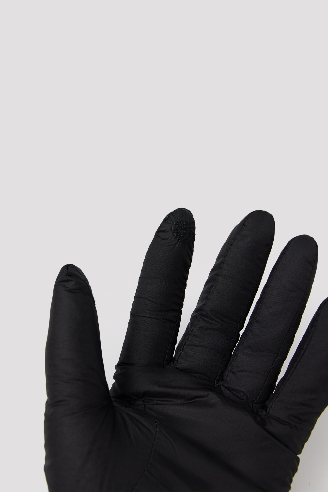 Cortefiel Nylon faux fur effect gloves