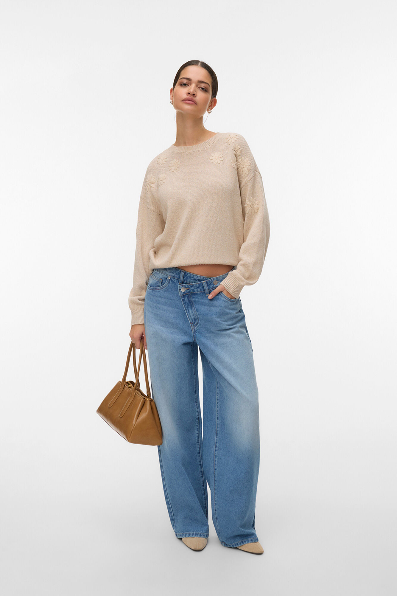 Vero Moda Jersey de punto con bordados