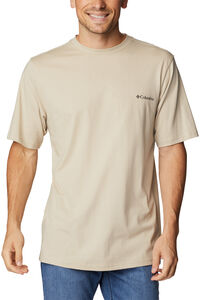 Cortefiel Columbia CSC Basic Logo short-sleeved T-shirt™ Beige