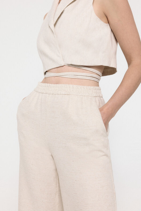 Vero Moda Calças curtas fluído Cinzento