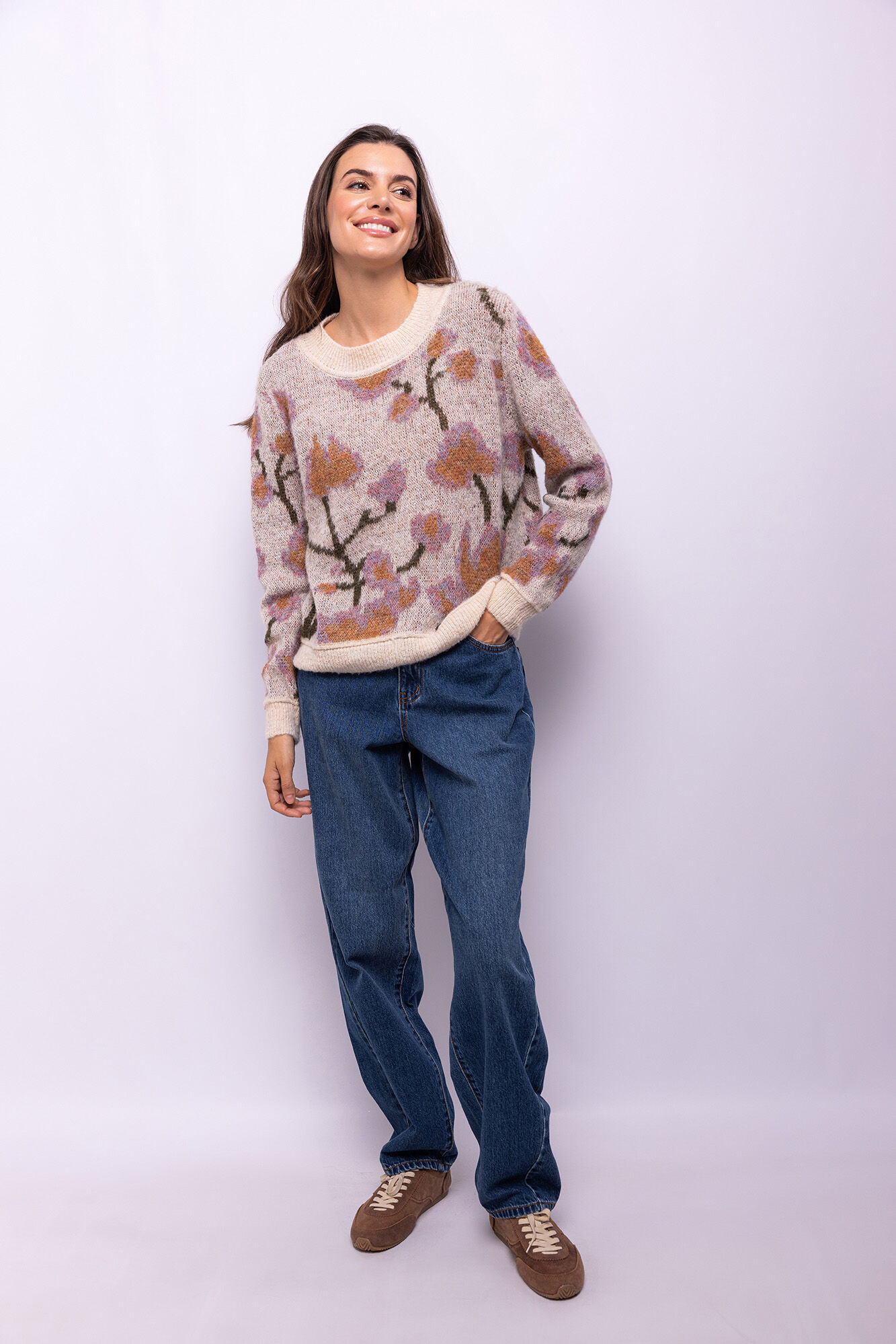 Object Camisola com estampado floral