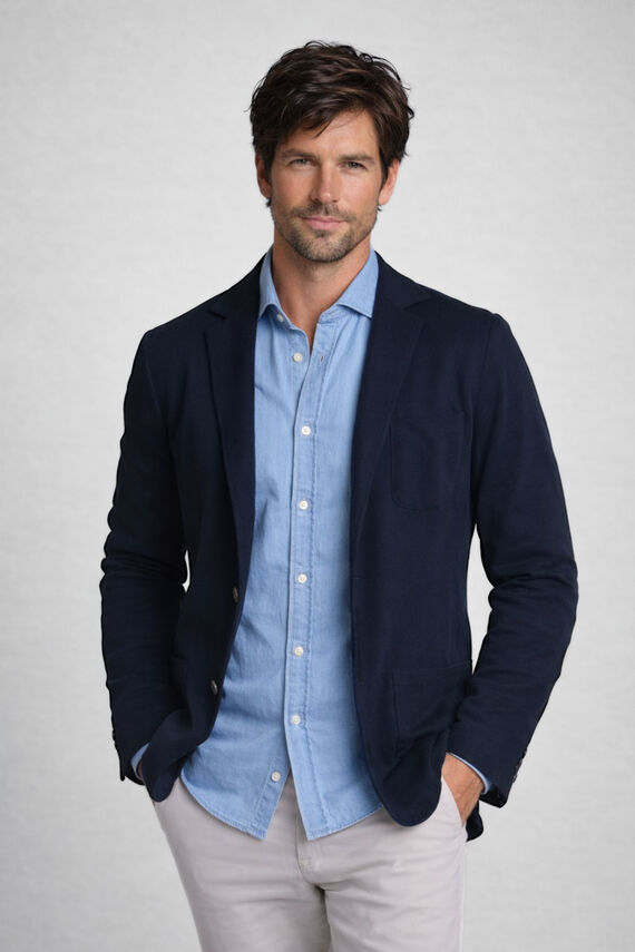 Chaqueta Piqué Singapore