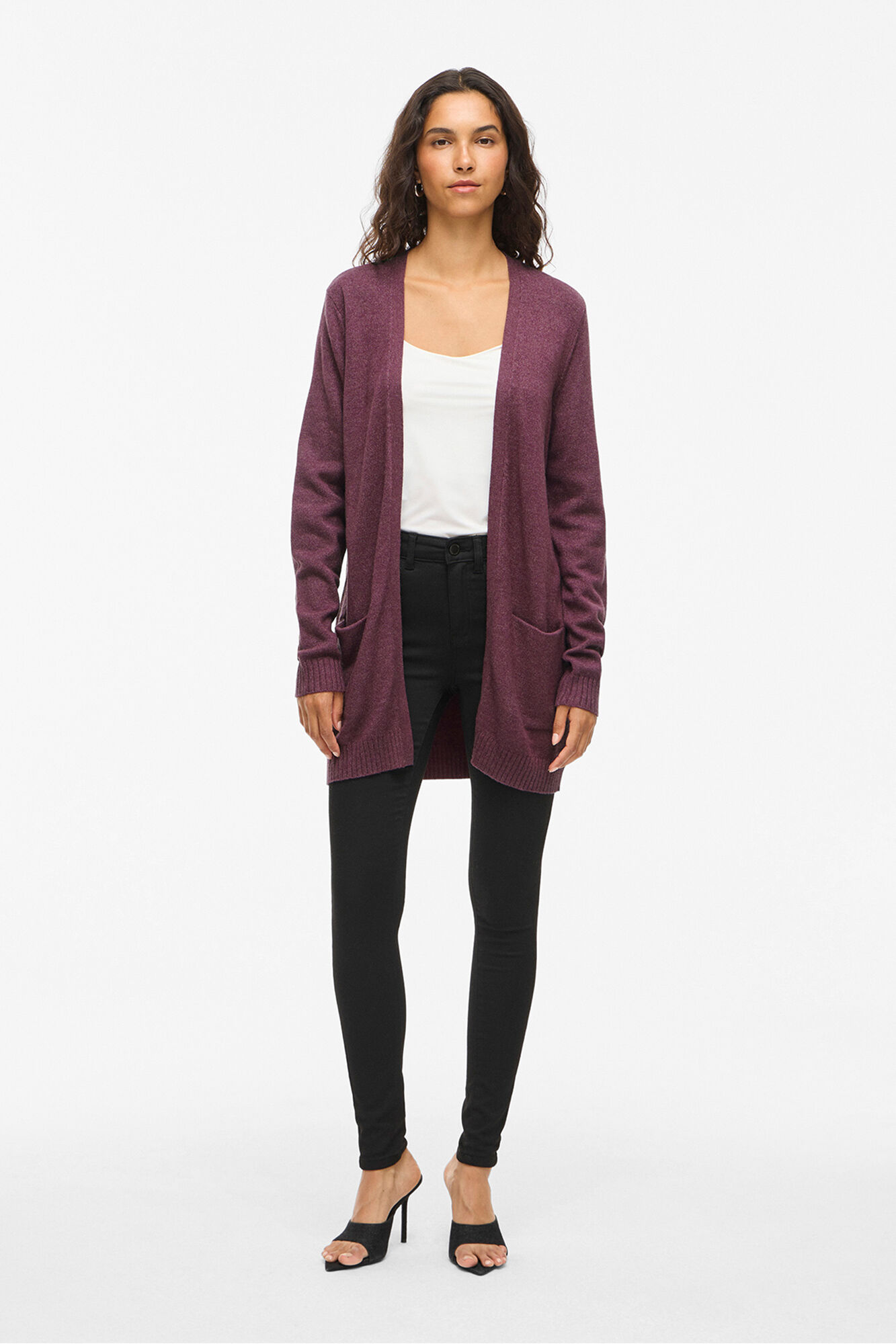 Vila Viscose knit cardigan