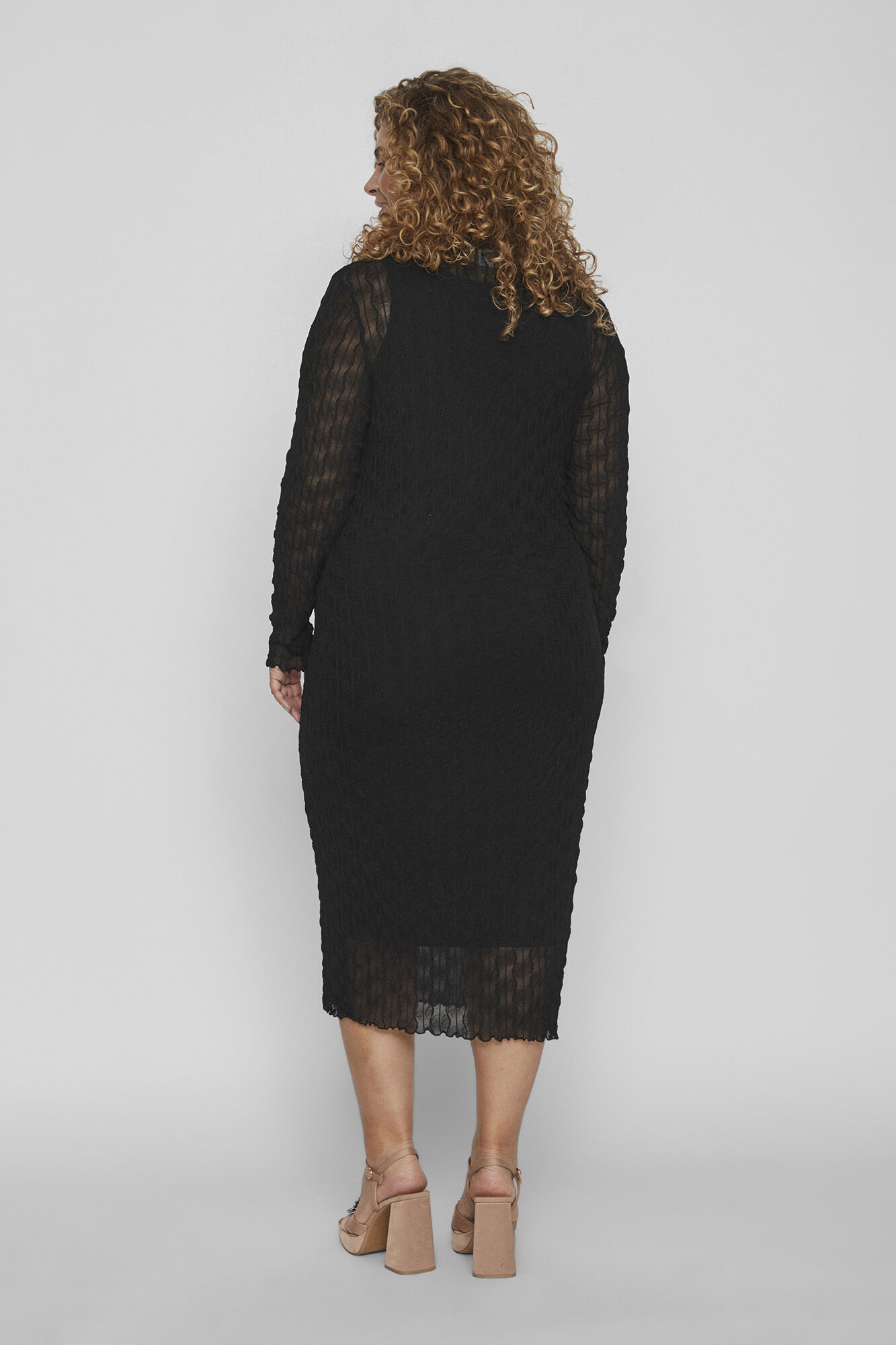 Evoked by Vila jerseyknit midi dress Women's dresses and jumpsuits