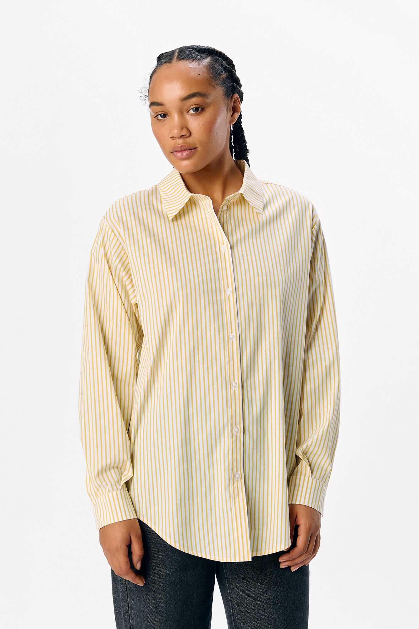 Object Camisa riscas larga