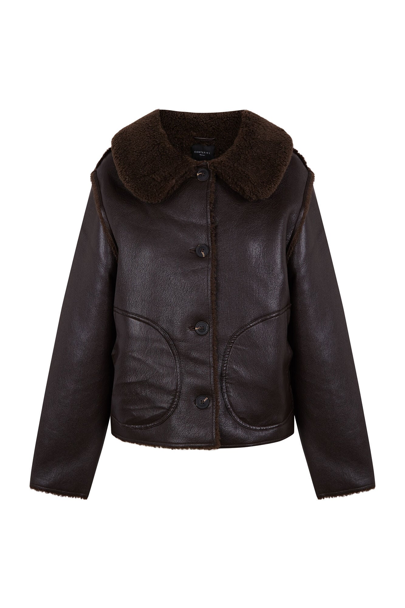 Cortefiel Chaqueta efecto doble faz