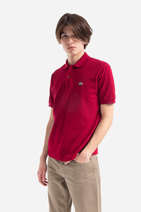 Cortefiel Camisa polo clássica Vermelho