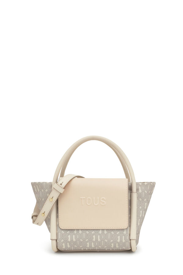 Tous Small printed basket Beige