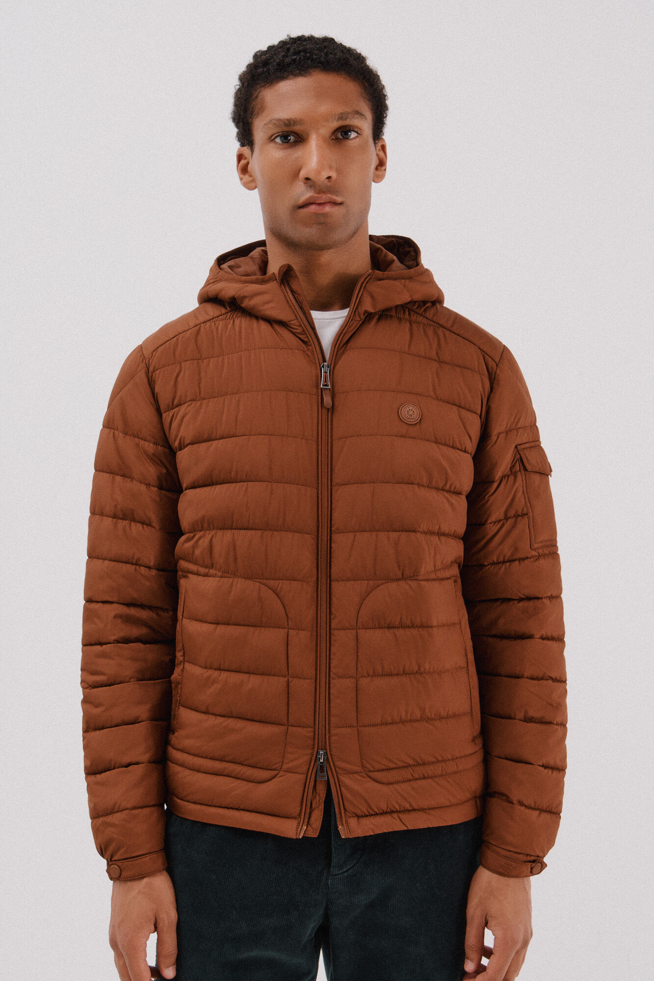 Cortefiel Ultralight padded jacket with hood