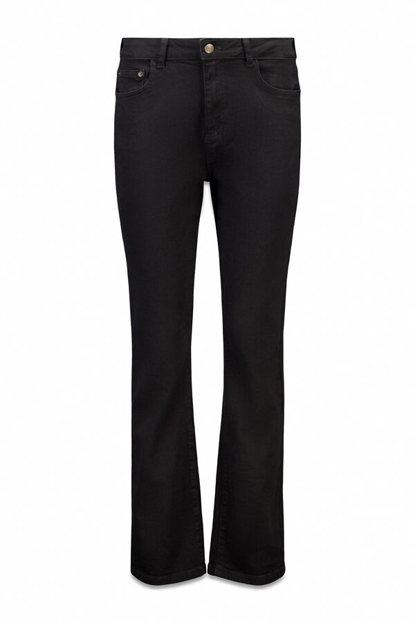 Cortefiel Straight jeans  Black