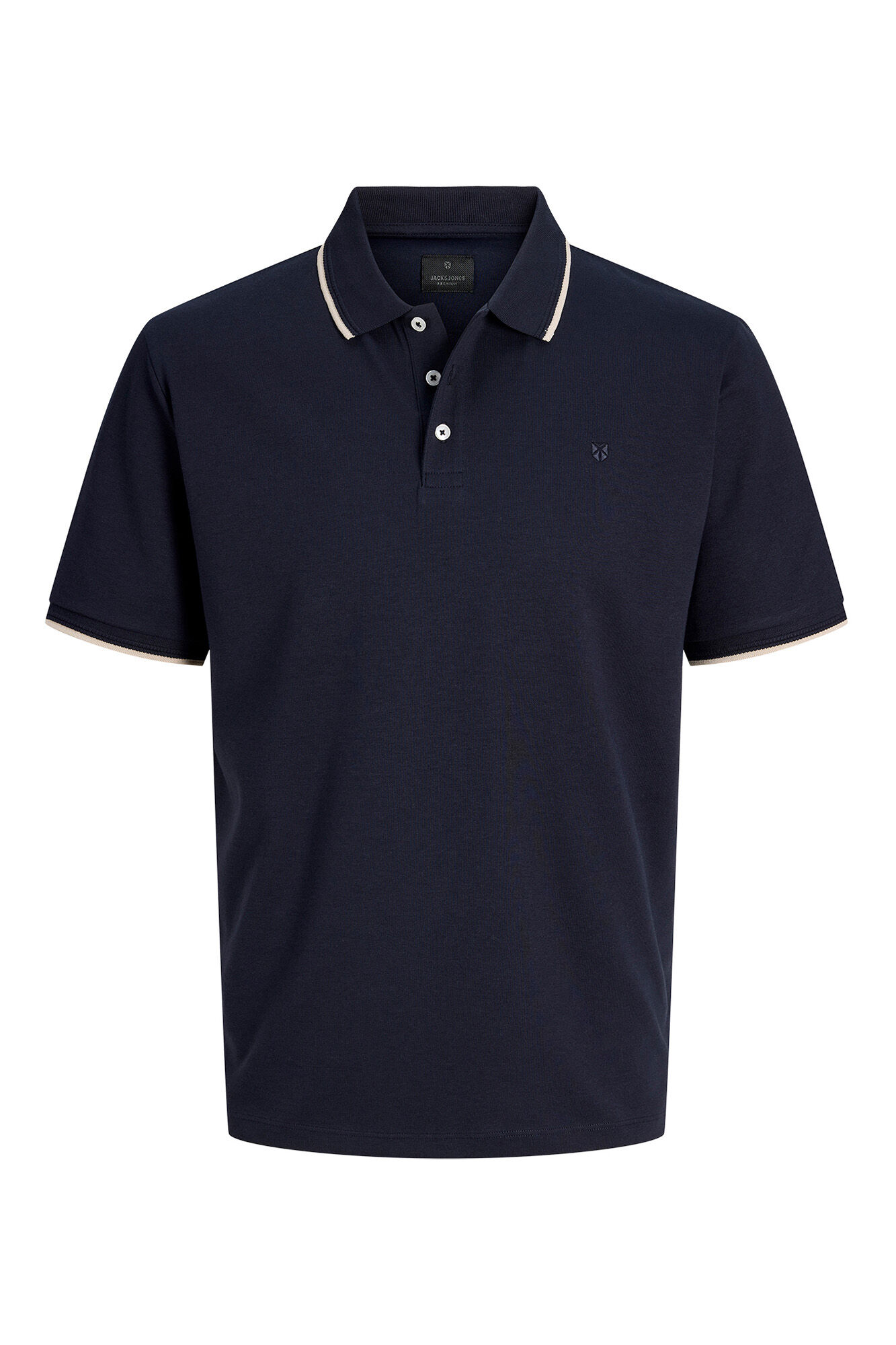 Jack & Jones Polo b&aacute;sico manga curta