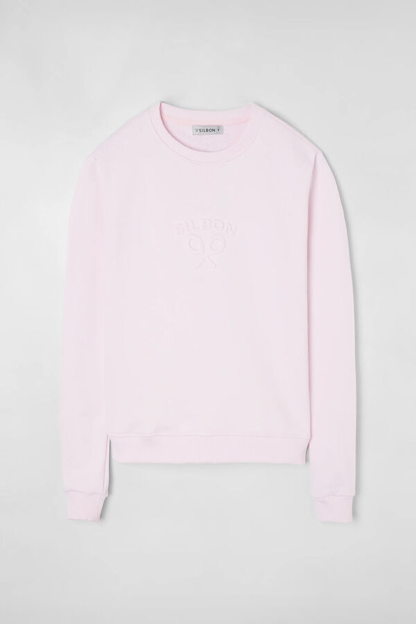Silbon Classic sweatshirt Pink