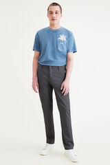 Dockers Pantalón chino Slim Fit Original para hombre Gris