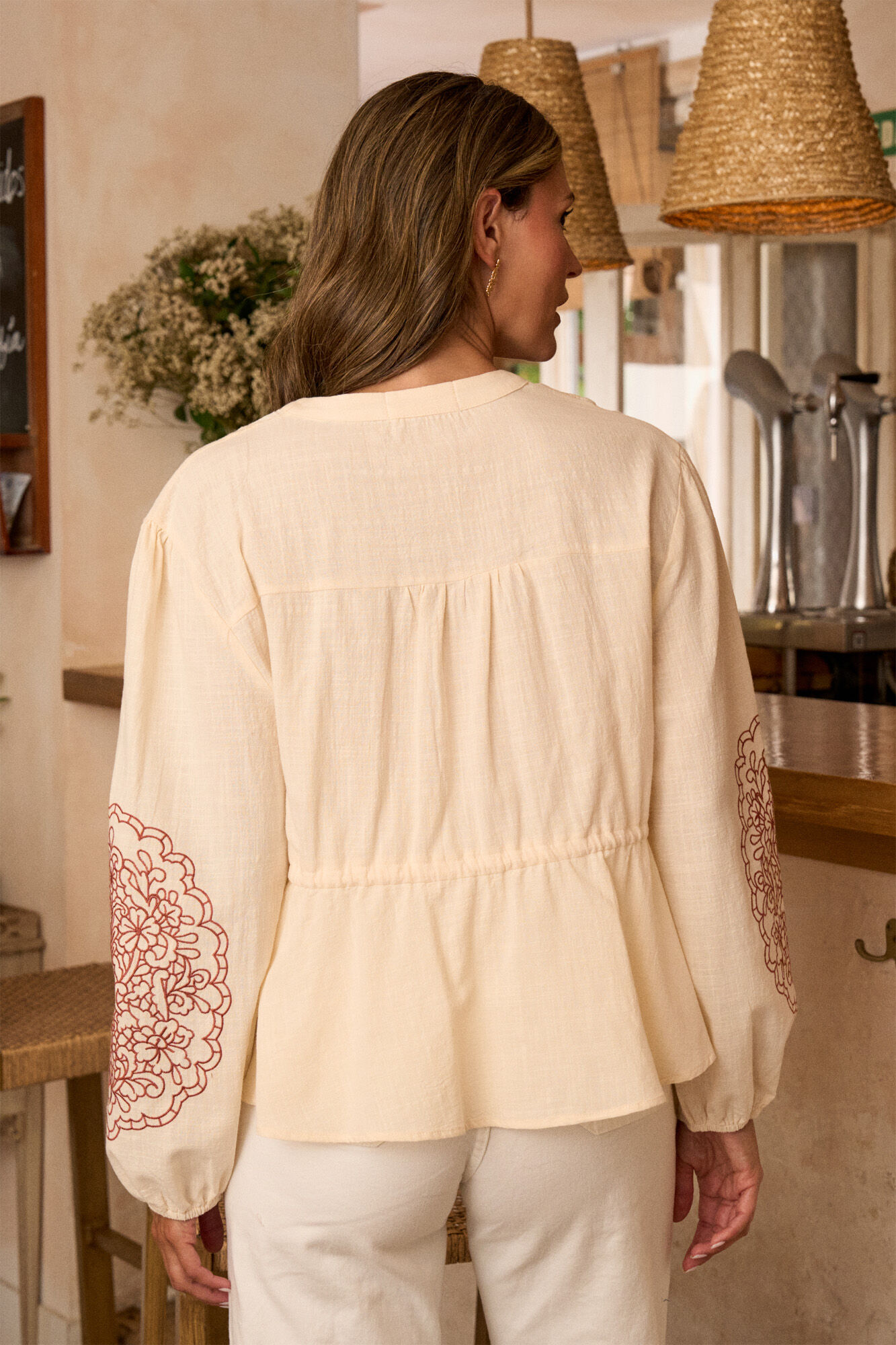Pol&iacute;n Et Moi Blusa bordada Melisenda